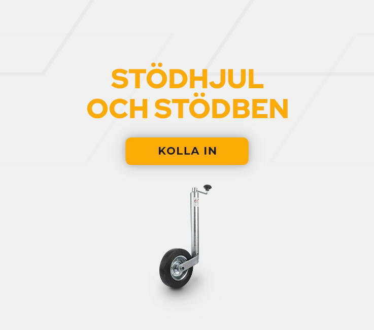 Stödhjul och stöd
