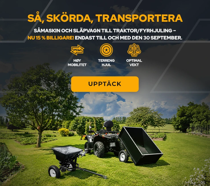 Så, skörda, transportera